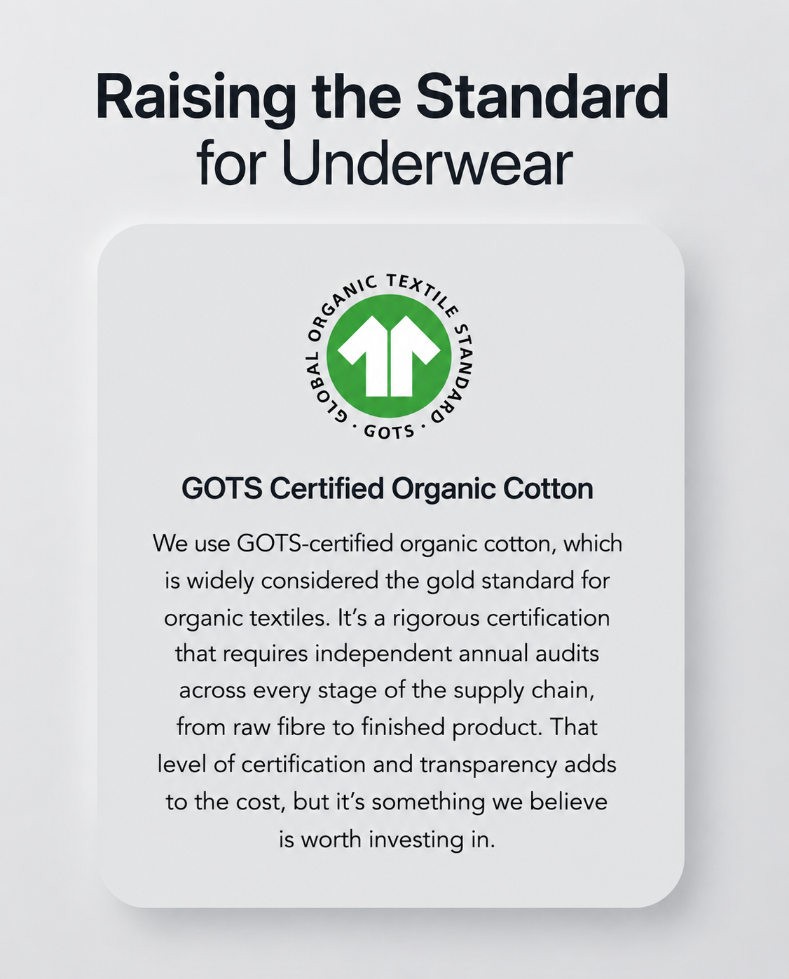 Organic Cotton Boxer Briefs