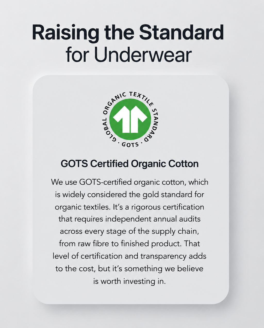 Organic Cotton Boxer Briefs