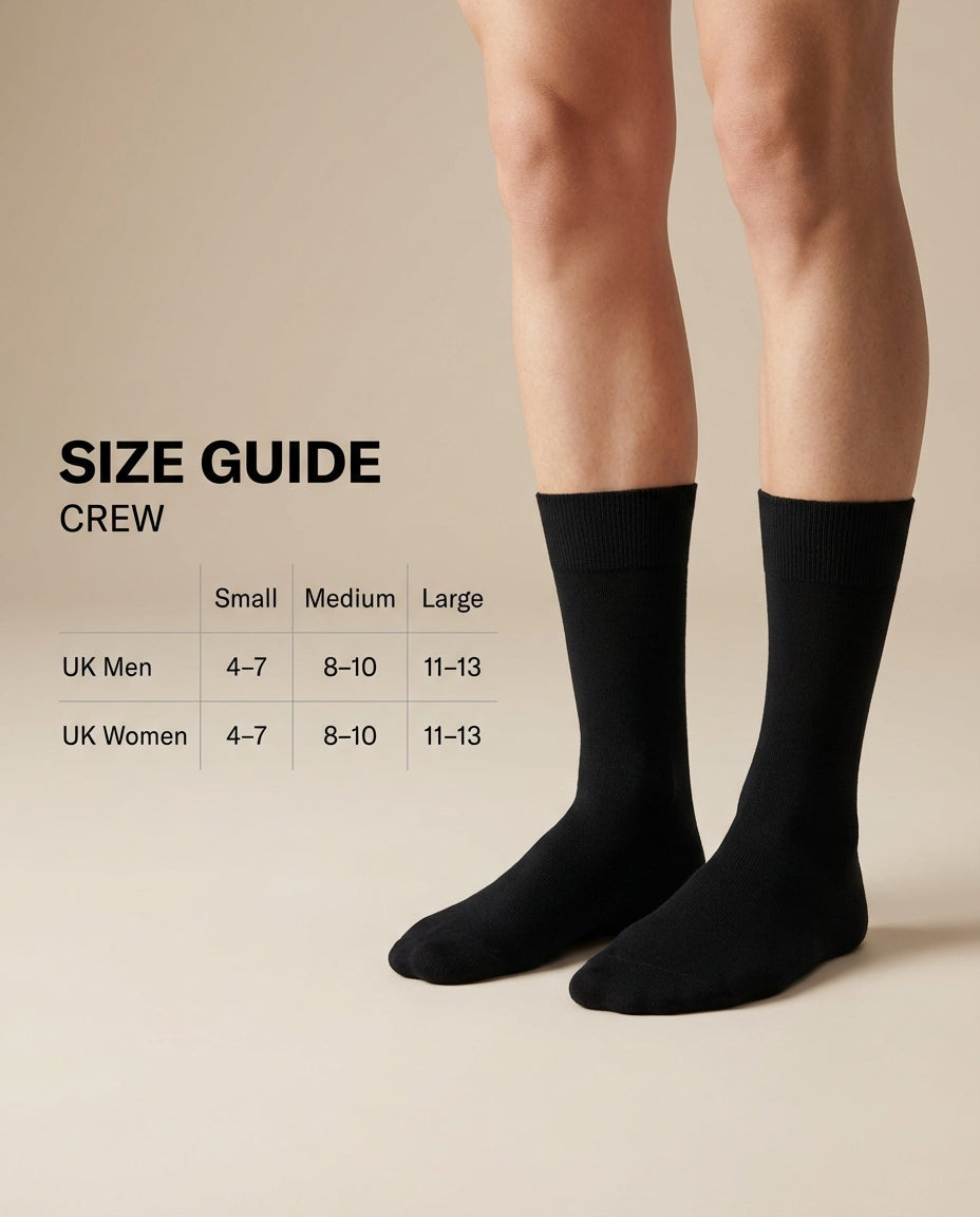 Merino All Season Crew Socks