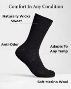 Merino All Season Crew Socks