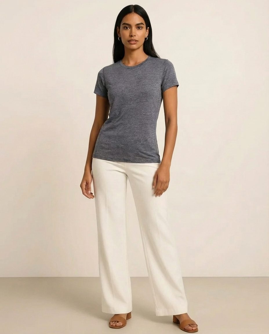 Merino Crew Neck T-Shirt