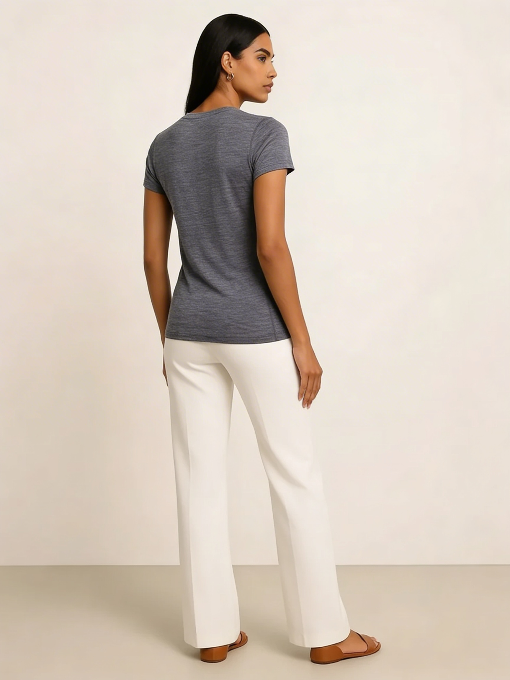 Merino Crew Neck T-Shirt